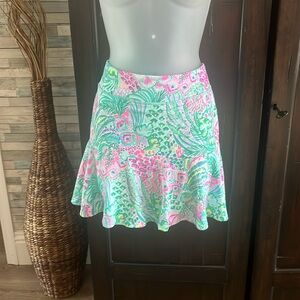 Lilly Pulitzer Luxletic athletic tennis skirt skort Med